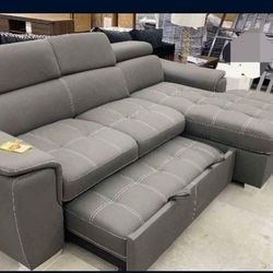Pull Out Bed Sectional 