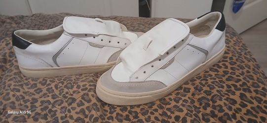 Zara White Leather Retros