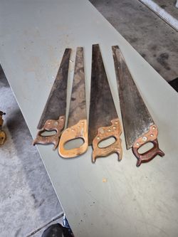 Various Old Wood Saws