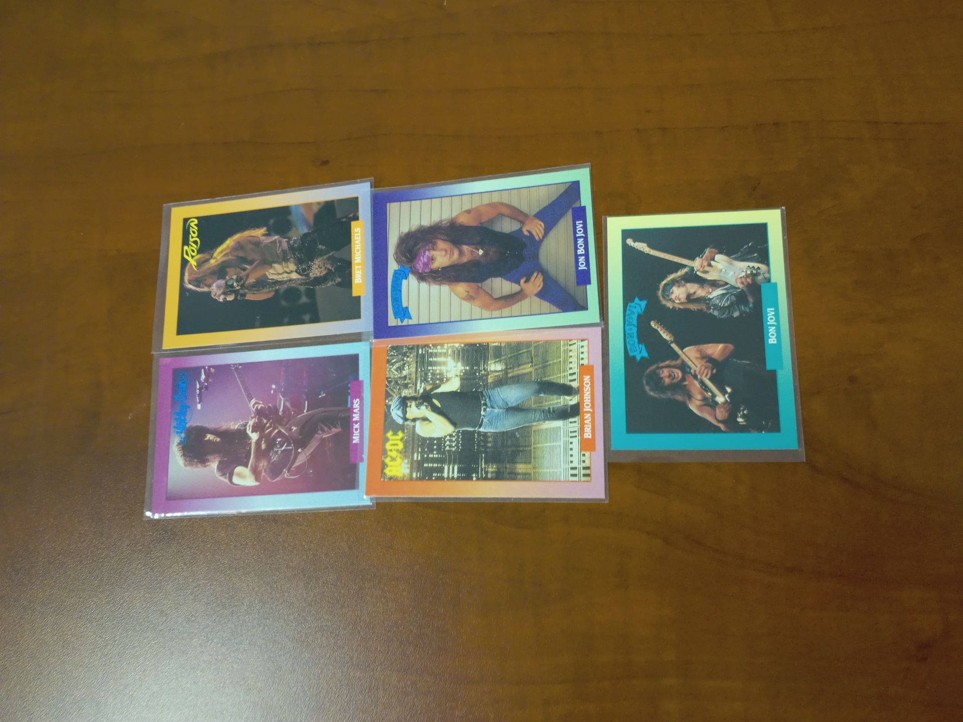 1991 Popular Rock n Roll Collectable Cards great condition very clean