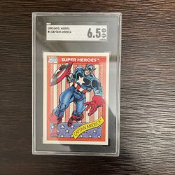 Marvel Captain America Trading Card