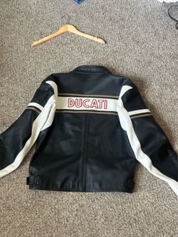 Vintage Dainese Ducati Leather Riding Jacket