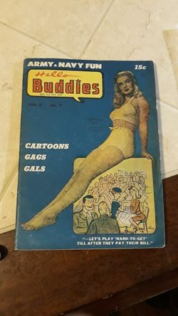 Vintage 1946 Army&Navy Fun Parade magazine