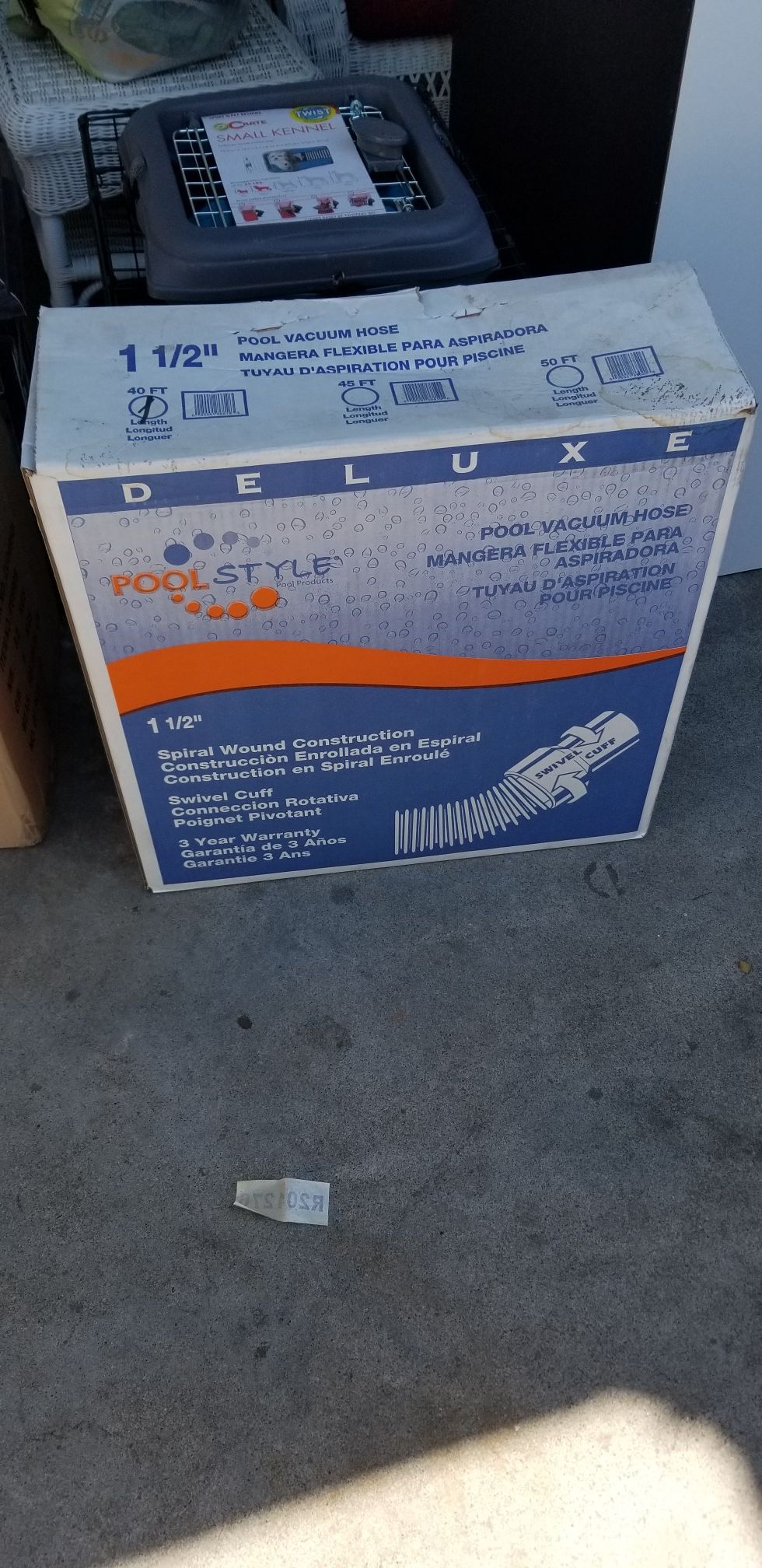 Pool flexible hose 40 ft. New