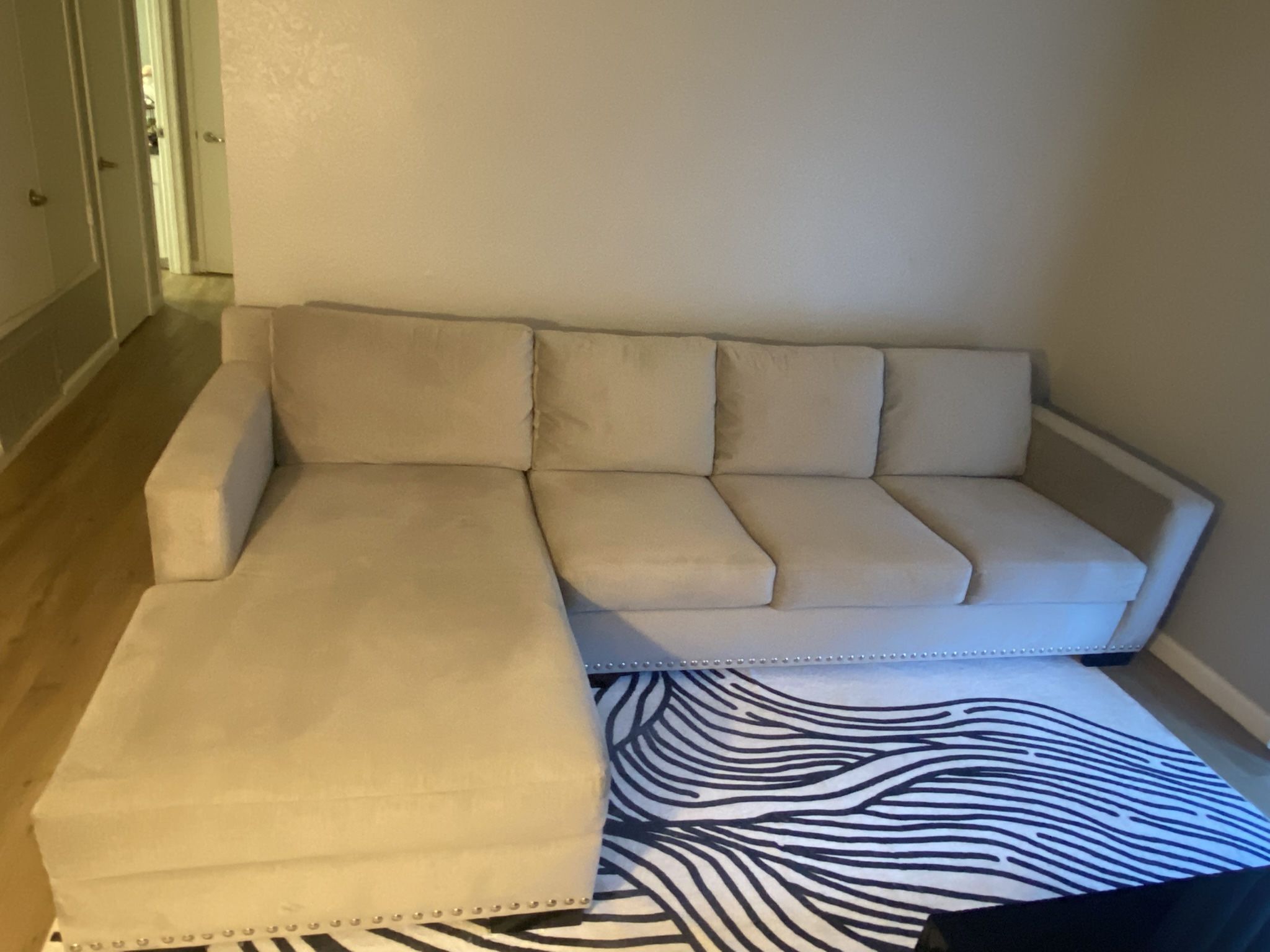 Light Gray Sectional 
