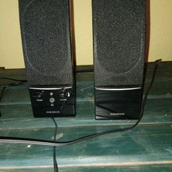 Pair Of Computer Speakers 