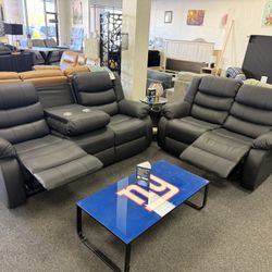 Reclining Sofa And Loveseat 