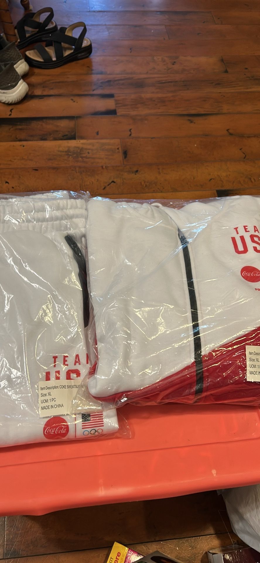 Coca-Cola Team USA Olympic Sweatsuit XL