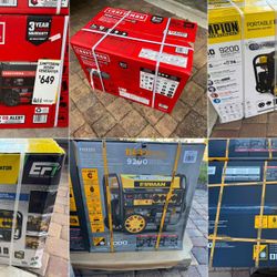 New Champion Firman And Craftsman Generators