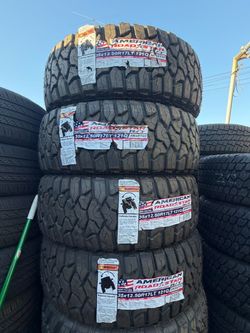 35x12.50r17 american rt installation and balance include