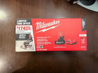 Milwaukee Battery Kit 