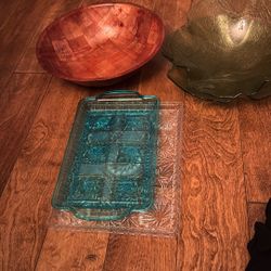 Plastic dish servingware Bundle