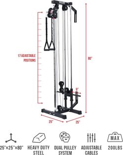 Valor Wall Mounted Cable Machine