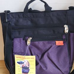Purple Travel Bag Ravens Carry On Football