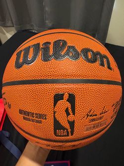 Signed Official NBA basketball Clippers team