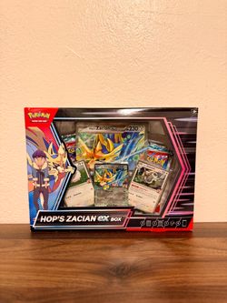 Pokemon Hop’s Zacian EX Box