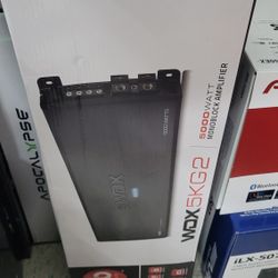 NEW 5K WDX 5000 Watts MONO Amplifier 