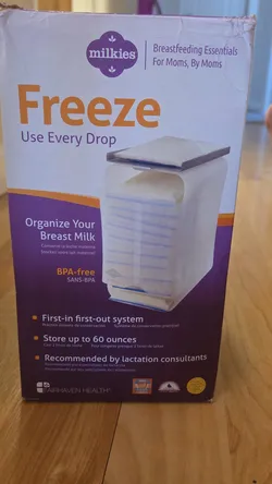Milkies Freeze Breast Milk Organizer