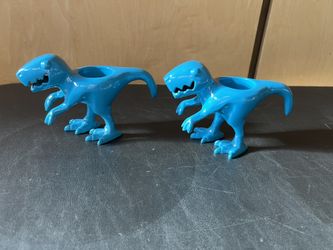T-Rex Dinosaur Tea Light Metal Candle Holders Priced Per Each