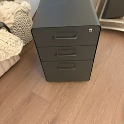 Poppin Stowe 3 Drawer File Cabinet 