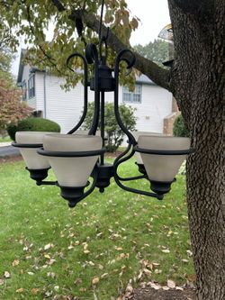 Attractive Outdoor Solar Chandelier