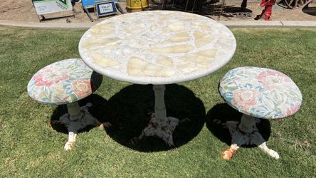 Garden Table And Chairs Cast Iron 