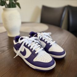 Purple Nike Dunks 