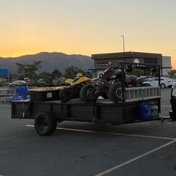 Toy hauler/ Camping trailer