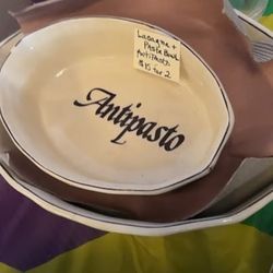 Antipasto Lasagna Pasta Bowl Set of 2 for $15