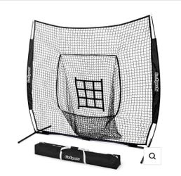 LIMITED EDITION GOSPORTS 7 FT X 7 FT BASEBALL & SOFTBALL PRACTICE HITTING & PITCHING NET