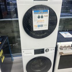 GE 24” Ventless Washer & Dryer Set (220V)