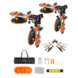 99#Seamless Seam Setter, 2 Packs Granite Seam Setter with 6 in Vacuum Suction Cups, Seam Joiner for Seam Joining & Leveling, 90°-120° Adjustable, Coun