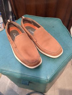 Clarks Men's Nubuck Shoes 8 1/2 M