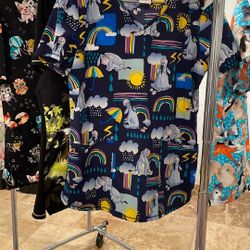 Scrub Top All Stretchy Fabric 