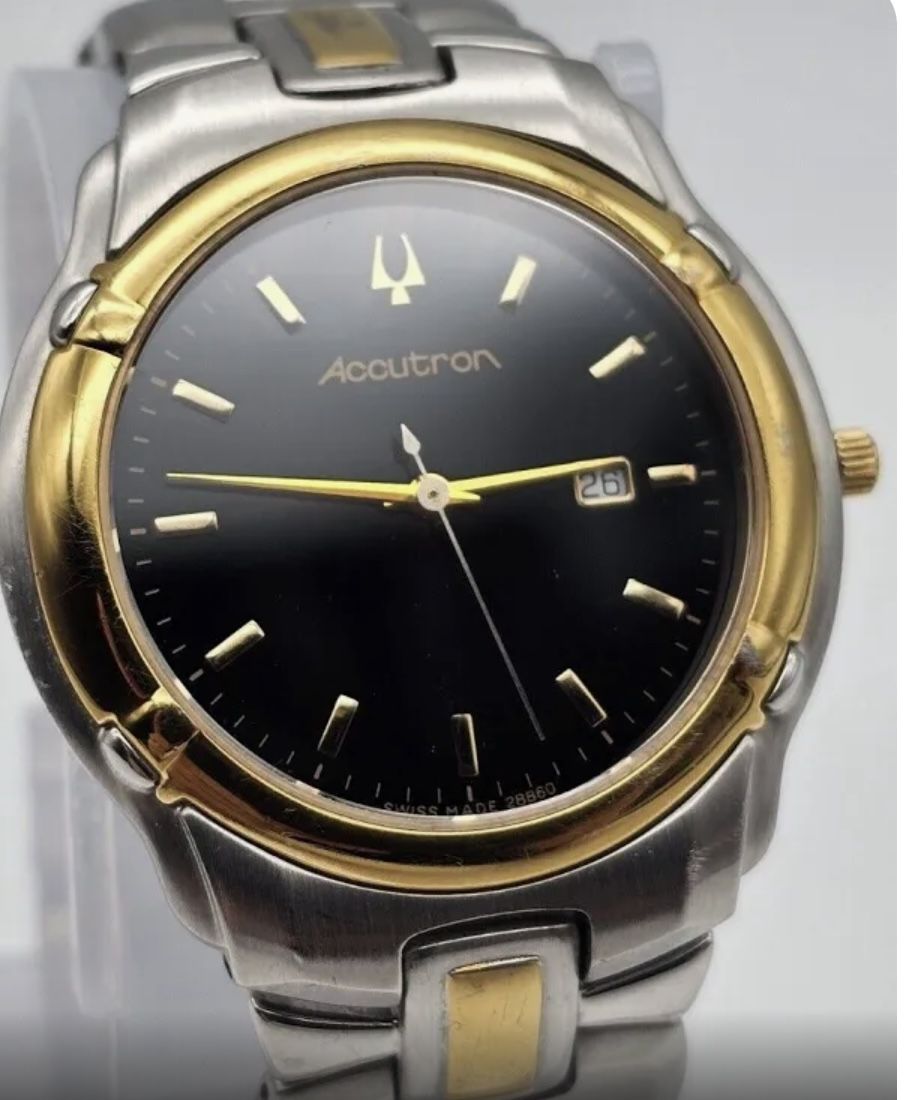 Bulova Accutron Barcelona 28B60 Men’s Swiss Watch