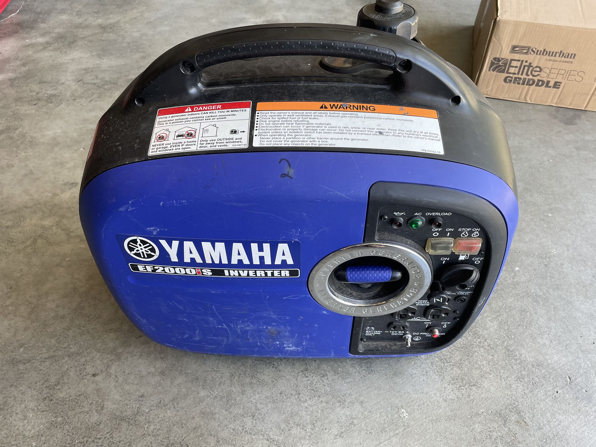 Yamaha Inverter Generator Ef 2000 IS 