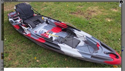 Evoke Sequoia 120 Sit-On Fishing Kayak