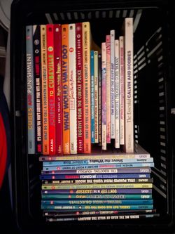 Dilbert books and Calvin and Hobbes books