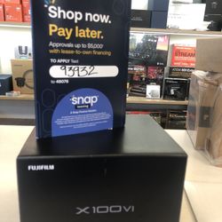 X100VI Silver Only At Downey Camera