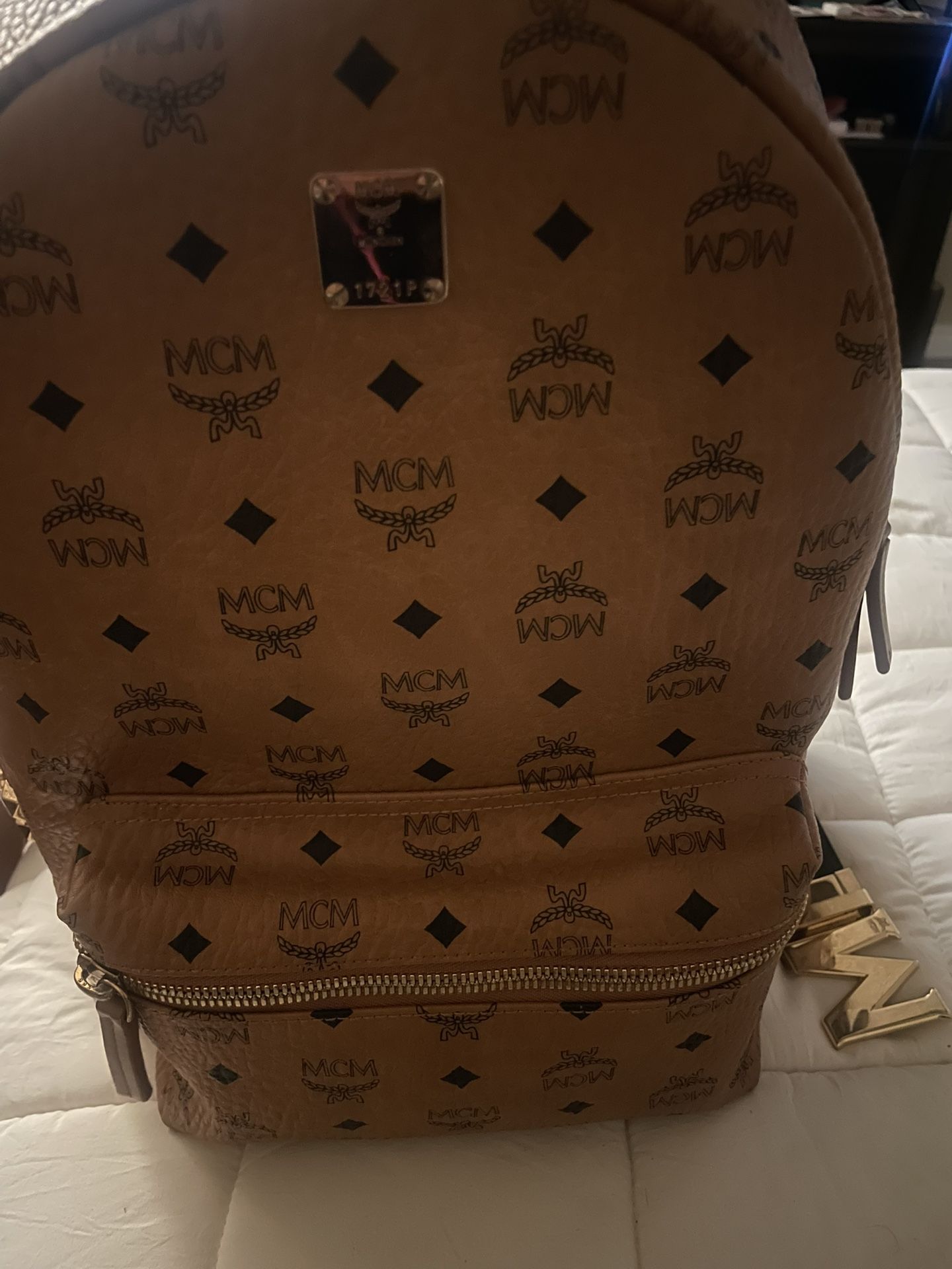 Brown Mcm Backpack