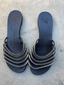 Giuseppe zanotti design sandals made in Italy size 35