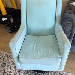 Beautiful Baby, Blue Rocking Chair!