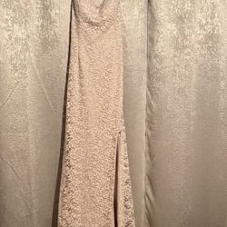 Elegant David’s Bridal Formal Dress