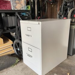 2 Drawer Vertical Filing Cabinet
