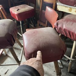 Bar Stools.  Wooden Chairs 