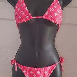 Designer Pink Bikini
