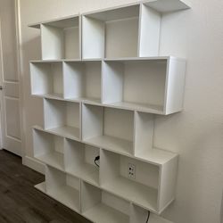 White Cube Shelves 