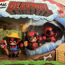 Deadpool Old Mac Little People Mattel Action Figures