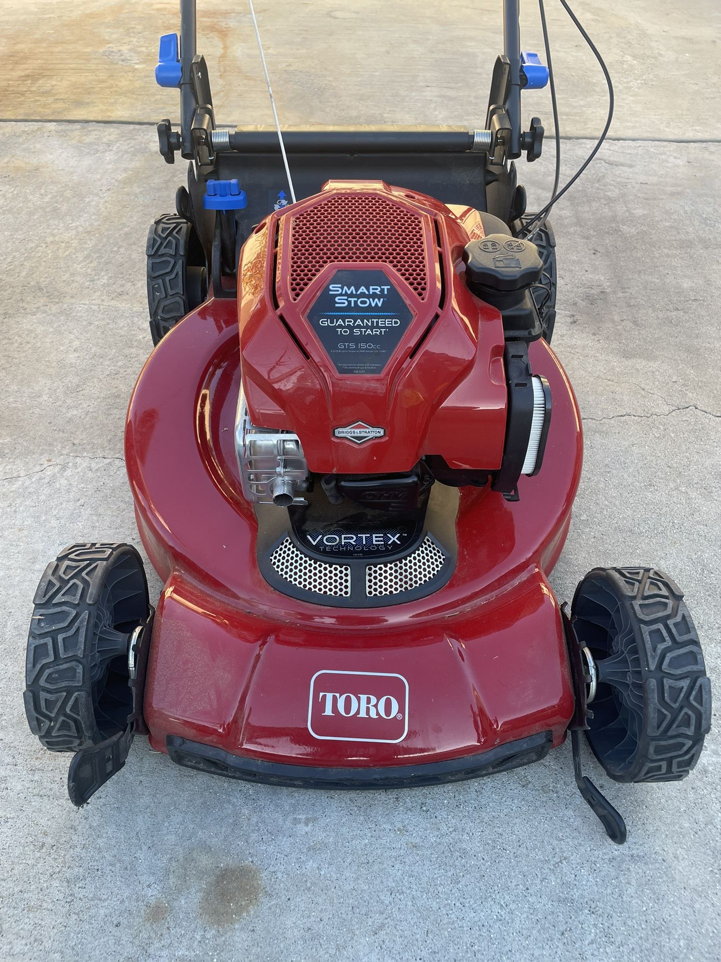 Toro Smart Stow Lawn Mower