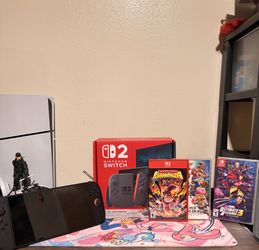 Nintendo Switch Two and games lot